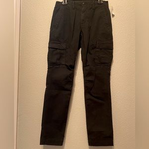 Men’s Black Slim fit Cargo Pants